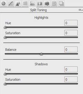 Capture-split-toning