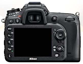 Nikon D7100 Back