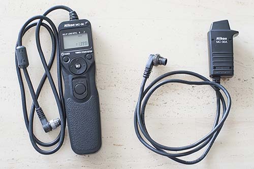 DSC_5763 Nikon Nikon MC-30A Remote Trigger Release & Nikon MC-36 Multi-Function Remote