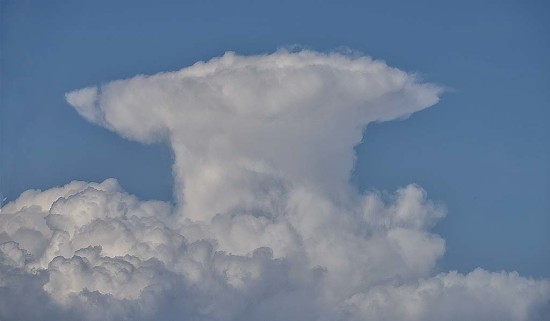 Cloudscape at Red Rock, New South Wales.